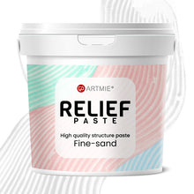 Kantica paste za modeliranje 3D reljefa ARTMIE Relief Paste Fine-sand sa sitnozrnatom strukturom