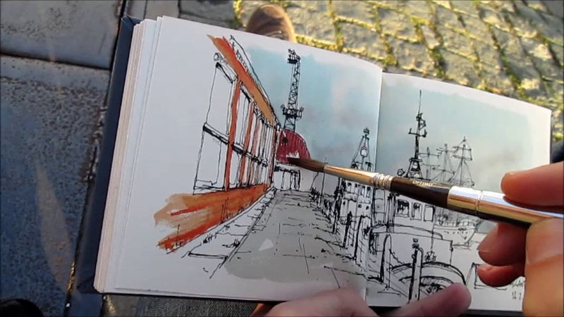 Urban sketching | Na ulice s perom i kistom