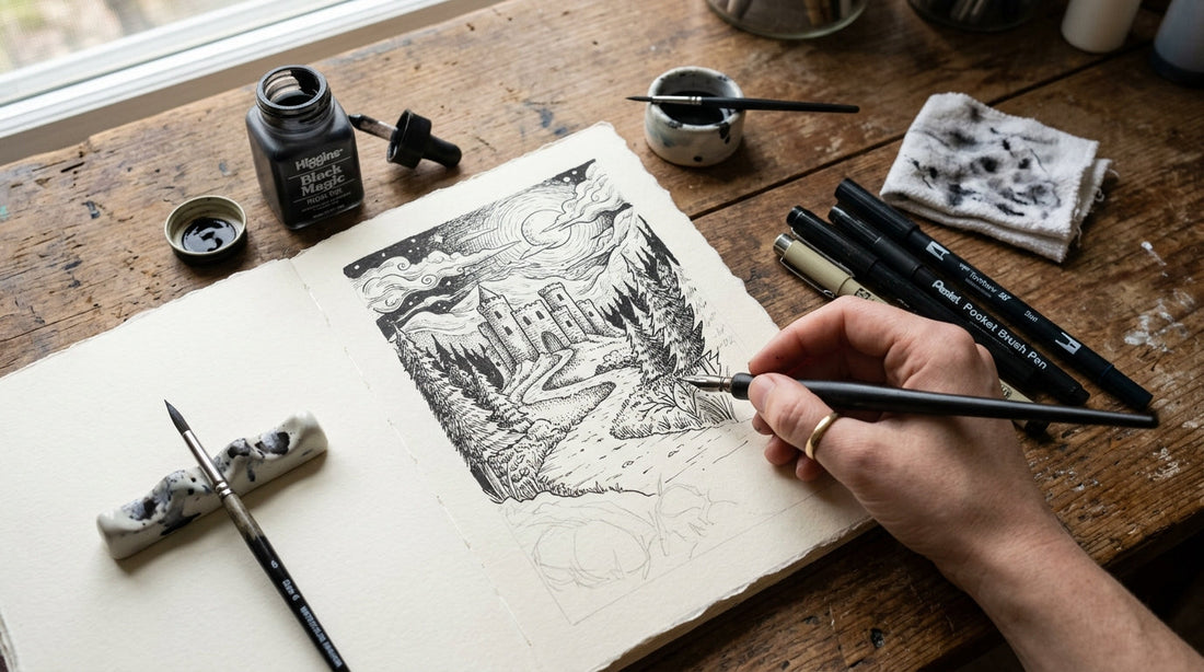 ARTMIE Inktober: Der ultimative Guide für die jährliche Künstler-Challenge