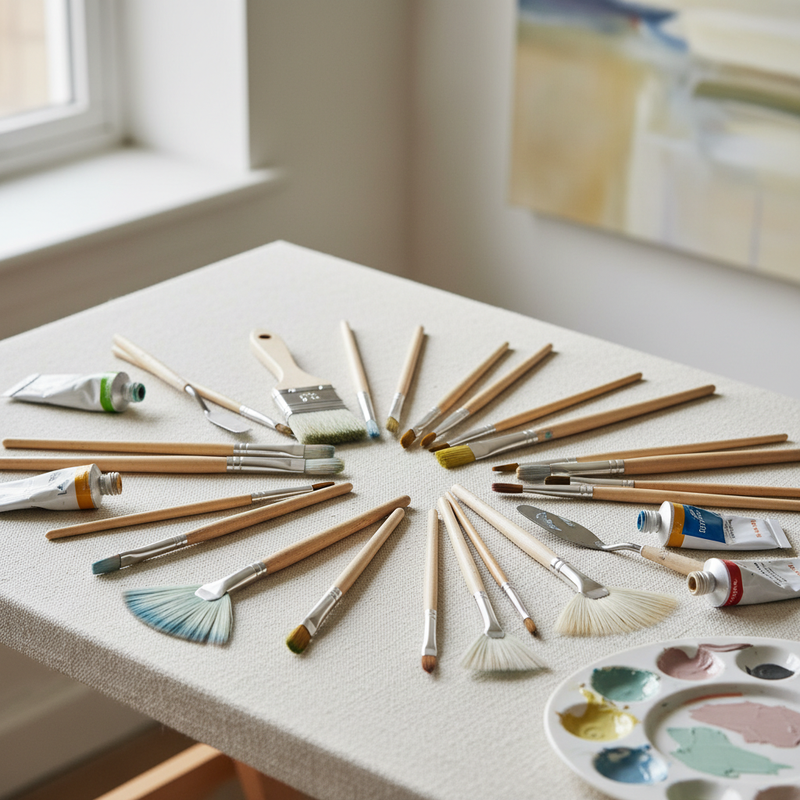 Die besten Pinsel für Acrylmalerei: Dein Guide für den Start