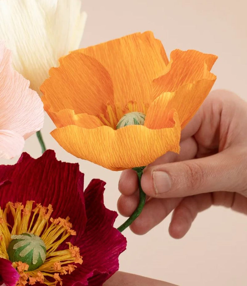 Fai da te: Fiori di carta crespa