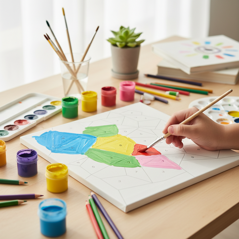 Malen nach Zahlen für Kinder: So finden Sie das richtige Set