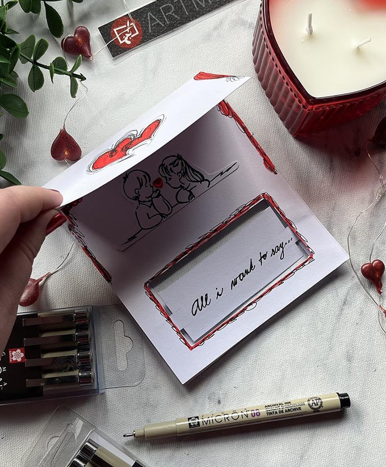 Valentine's Day Decorations and Art Supplies for Handicrafts