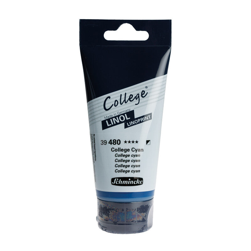 Boja za linorez Schmincke College Linol 75 ml – 480 College cijan