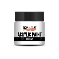 acrylic paint glossy 50 ml – bijela