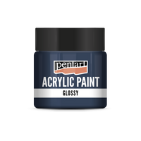 acrylic paint glossy 50 ml – indigo plava