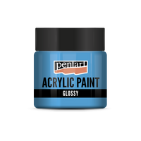 acrylic paint glossy 50 ml – svijetloplava