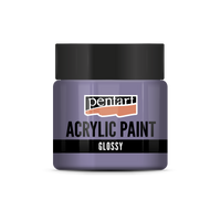 acrylic paint glossy 50 ml – svijetloljubičasta