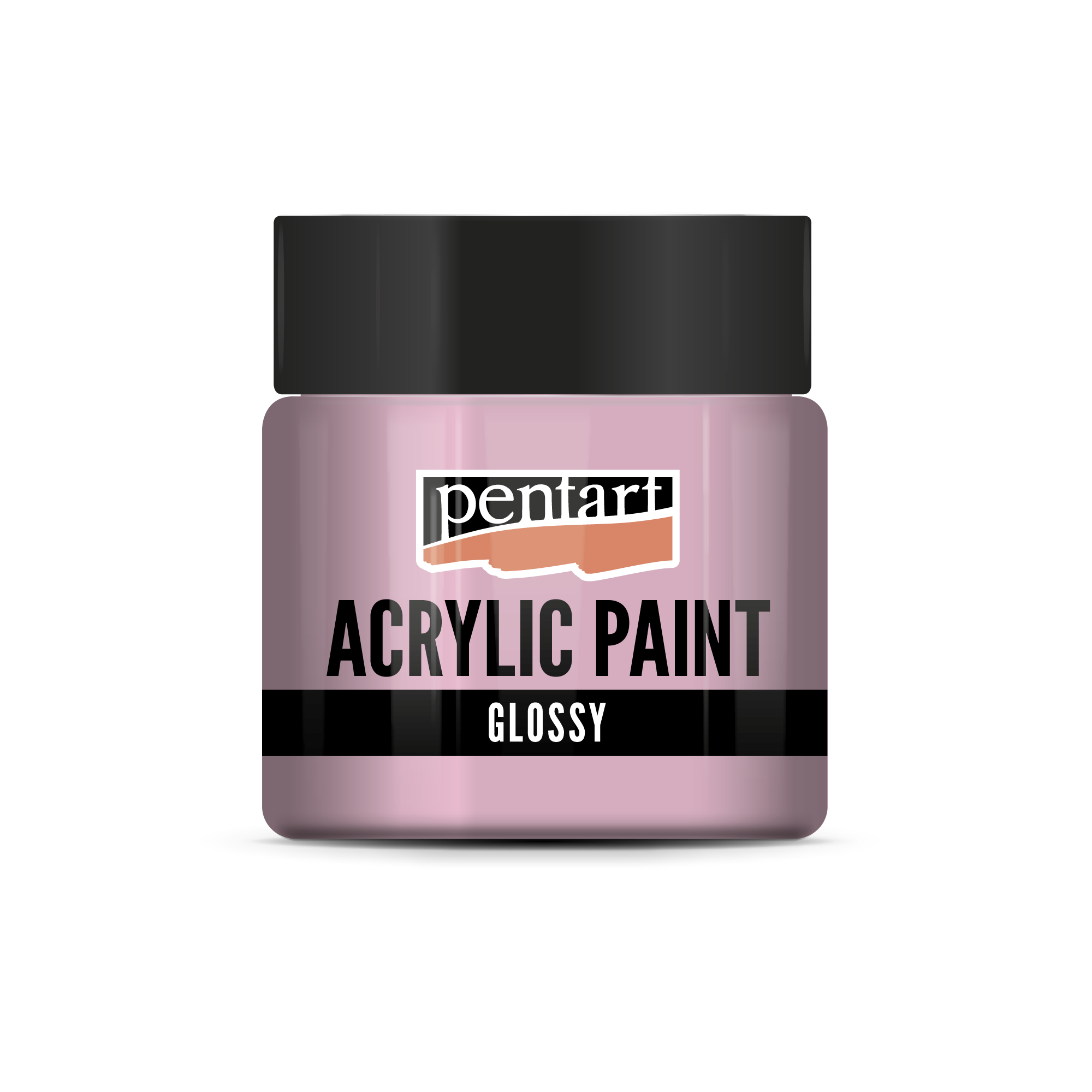 acrylic paint glossy 50 ml – ružičasta