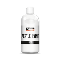 Matna akrilna boja Pentart 500 ml bijela
