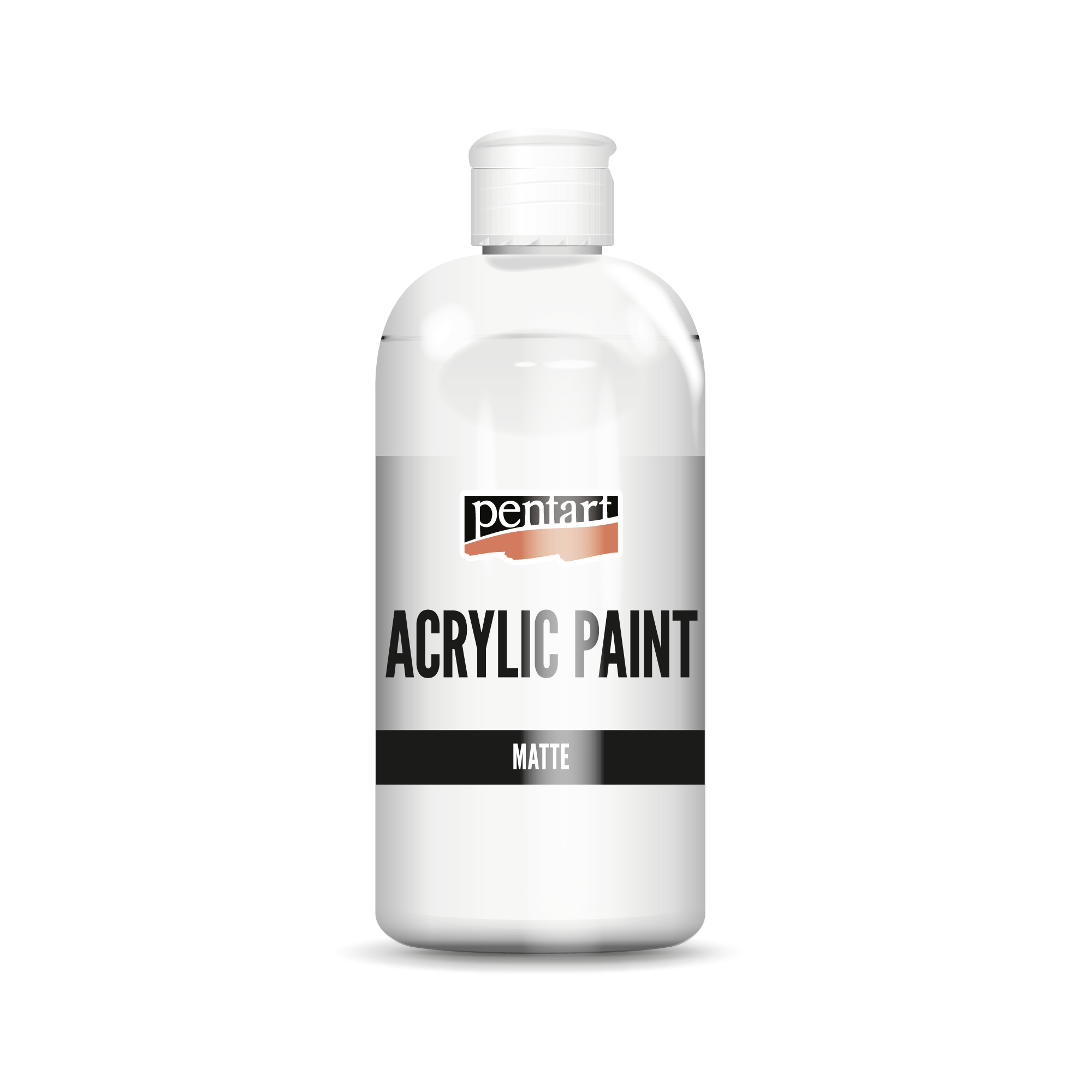 Matna akrilna boja Pentart 500 ml bijela