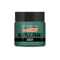 acrylic paint glossy 50 ml – tirkizna