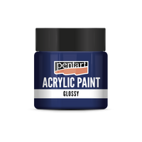 acrylic paint glossy 50 ml – tamnoplava