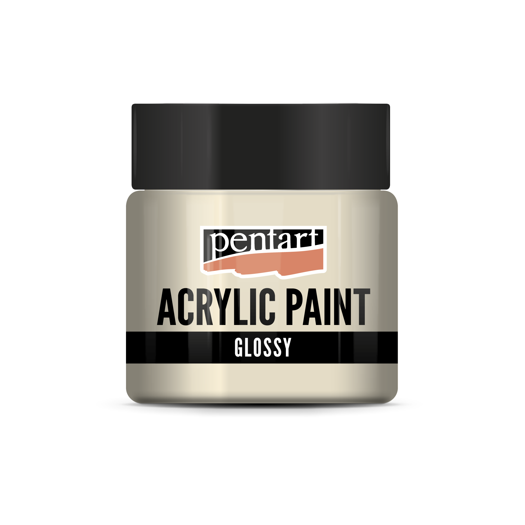 acrylic paint glossy 50 ml – bež