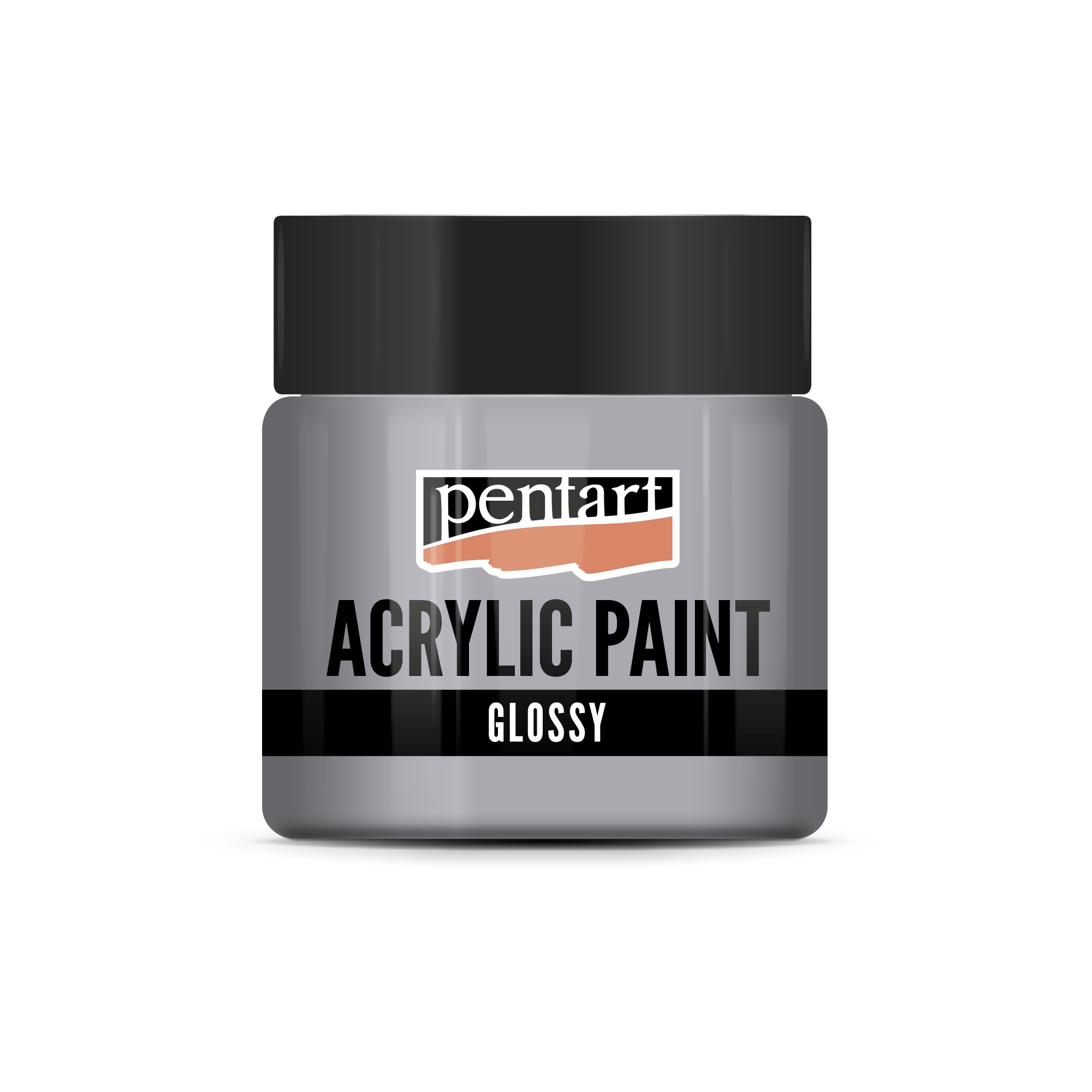 acrylic paint glossy 50 ml – siva