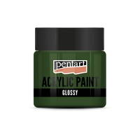 acrylic paint glossy 50 ml – bor zelena