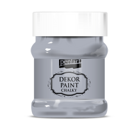 Dekorativna boja kreda Chalki Pentart 230 ml – grey