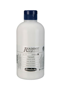 Akrilna boja Schmincke AKADEMIE Acryl color 500 ml – 111 Titan bijela
