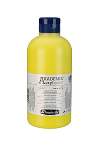 Akrilna boja Schmincke AKADEMIE Acryl color 500 ml – 222 Limun žuta