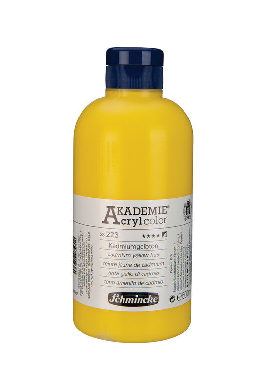 Akrilna boja Schmincke AKADEMIE Acryl color 500 ml – 223 Kadmij žuta imitacija