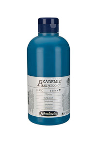 Akrilna boja Schmincke AKADEMIE Acryl color 500 ml – 450 Tirkizna