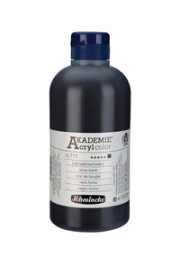 Akrilna boja Schmincke AKADEMIE Acryl color 500 ml – 771 Crna od čađe