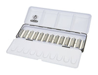 Prazna metalna kutija Schmincke za 12 x 5 ml tuba