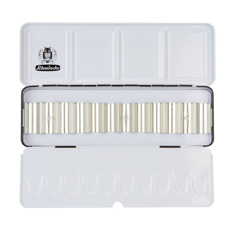Prazna metalna kutija Schmincke za 12 x 5 ml tuba