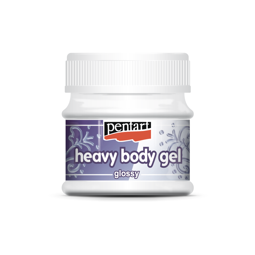 Sjajni gel medij Pentart heavy body – 50 ml