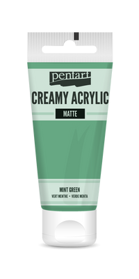 Kremasta akrilna boja mat Pentart 60 ml – mint green