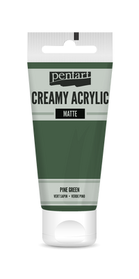 Kremasta akrilna boja mat Pentart 60 ml – pine green