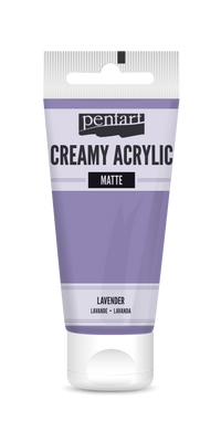 Kremasta akrilna boja mat Pentart 60 ml – lavender