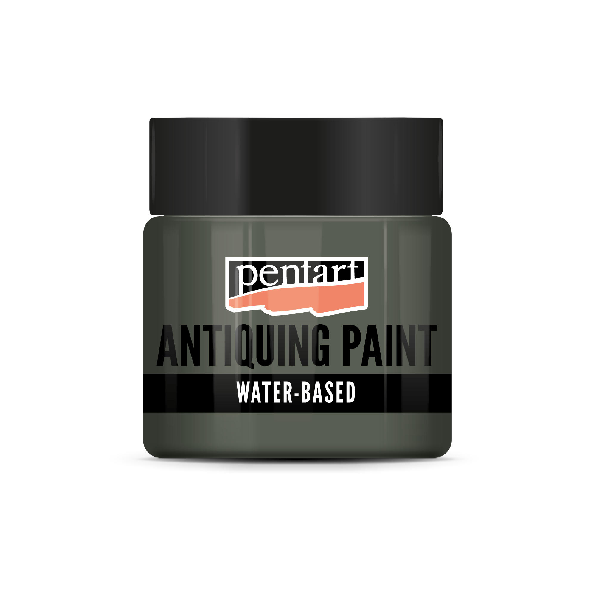 antiquing paint 50 ml – alga zelena