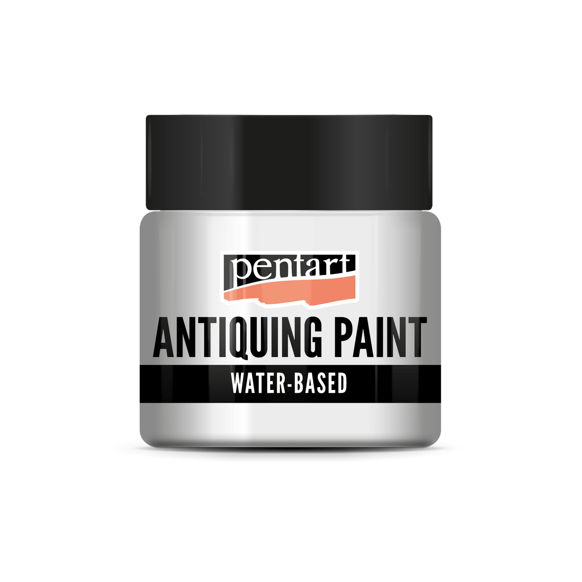 antiquing paint 50 ml – bijela