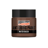 antiquing paint 50 ml – tamno smeđa