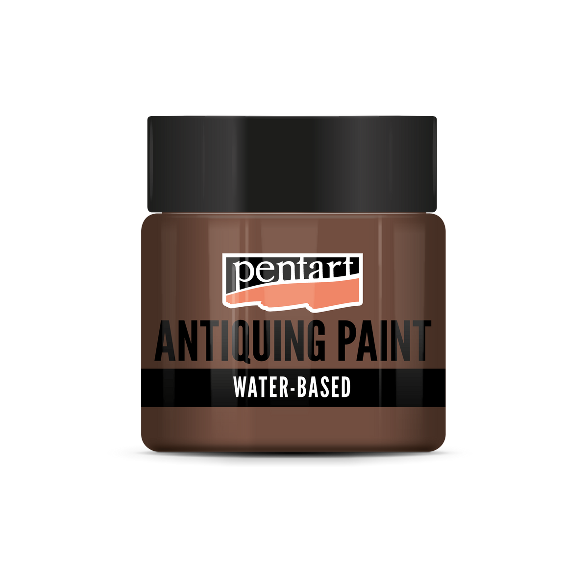 antiquing paint 50 ml – tamno smeđa