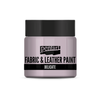 delicate fabric & leather paint 50 ml – ljubičasto srebrna