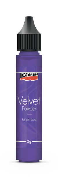 Baršunasti prah Pentart Velvet powder purple 3 g