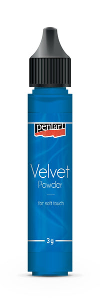Baršunasti prah Pentart Velvet powder plavi 3 g
