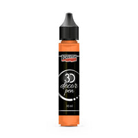 3D dekorativna olovka Pentart 30 ml – 43-Cameola narančasta