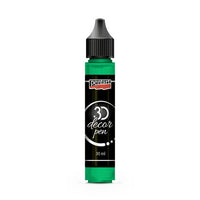 3D dekorativna olovka Pentart 30 ml – 49-smaragdno zelena