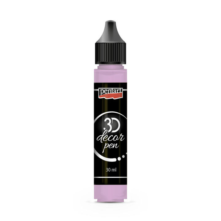 3D dekorativna olovka Pentart 30 ml – 53-Rose zlatna