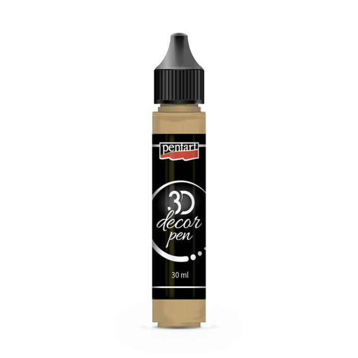 3D dekorativna olovka Pentart 30 ml – 54-zlatna