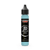 3D dekorativna olovka Pentart 30 ml – 55-Steel plava