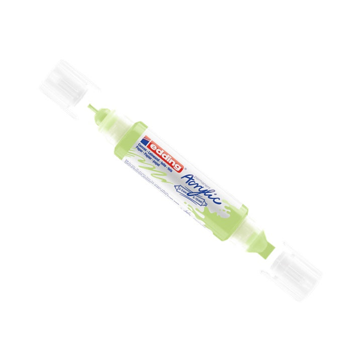 3D obostrani akrilni marker Edding-5400 | razne nijanse - pastelno zelena
