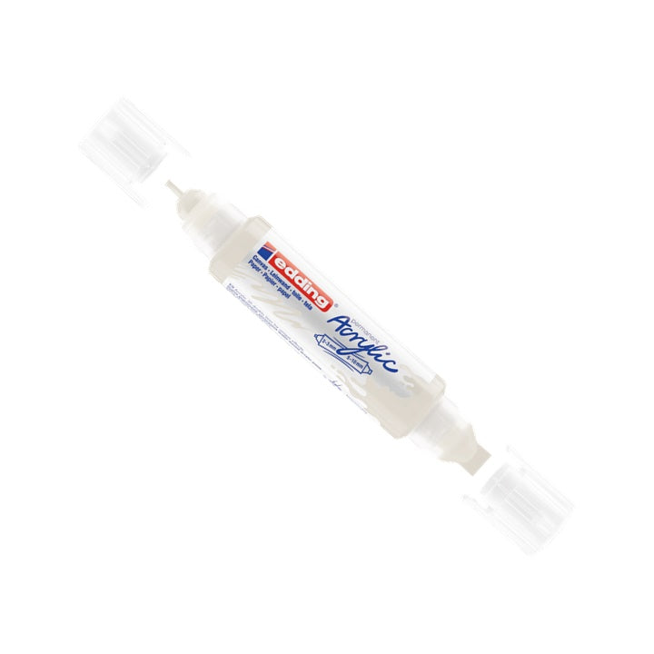 3D obostrani akrilni marker Edding-5400 | razne nijanse - bijela