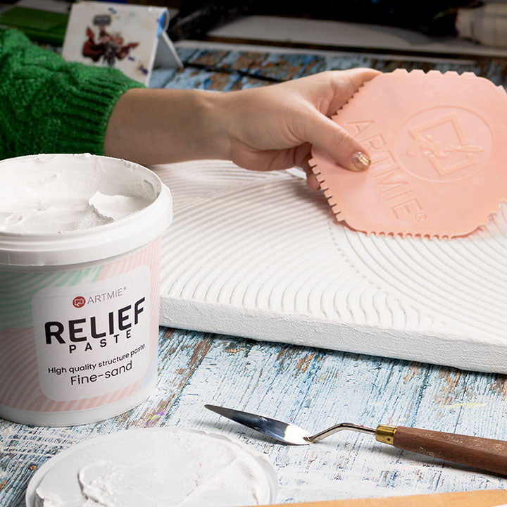 3D reliéfna pasta na modelovanie ARTMIE  | rôzne gramáže — obrázok 2