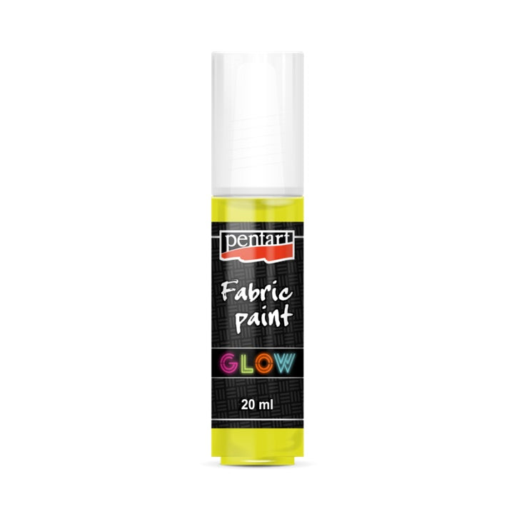 3D svietiaca textilná farba Pentart | rôzne odtiene — obrázok 3