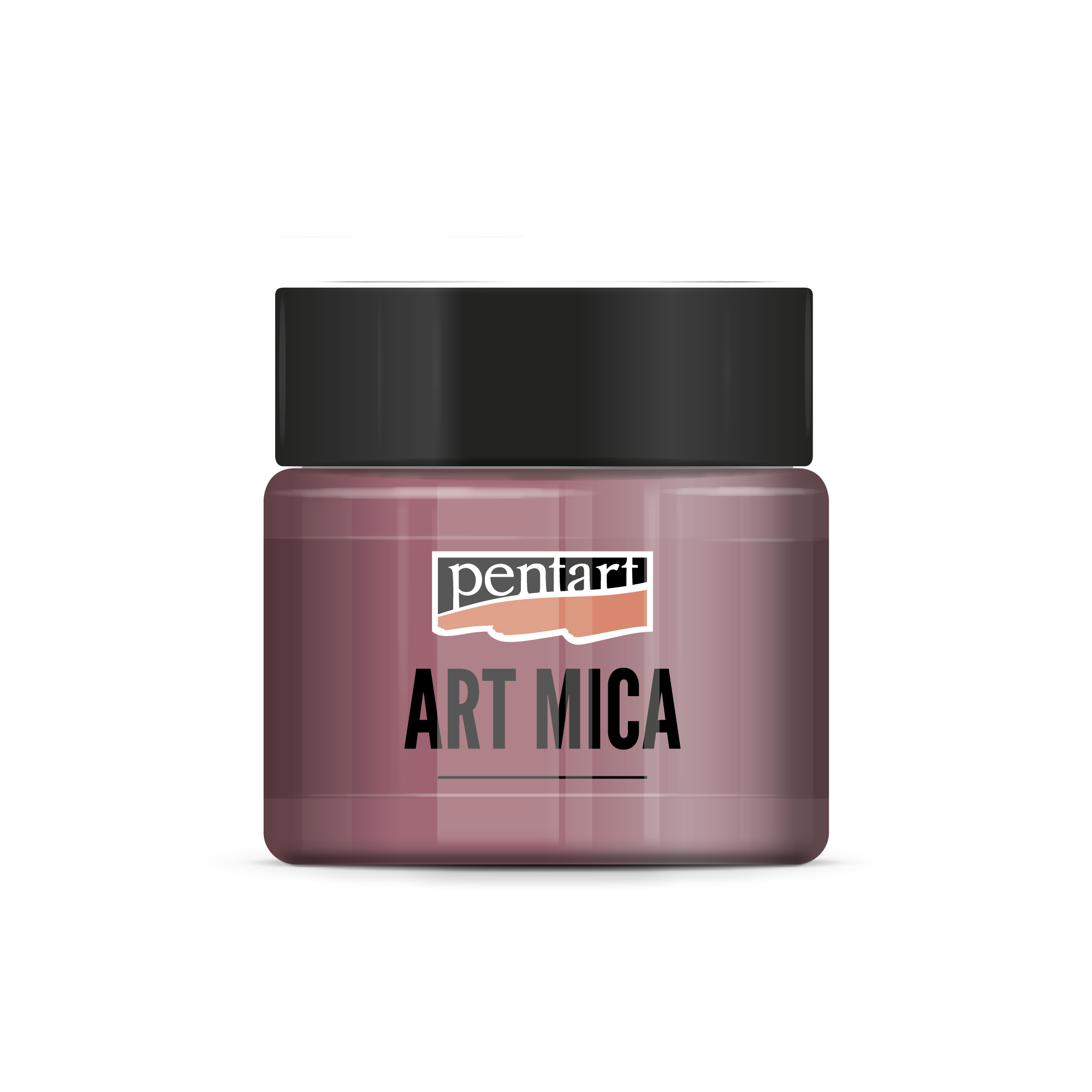Efektni mineralni prah Pentart Art Mica ružičasti 9 g