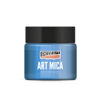 Mineralni prah Pentart Art Mica - golden blue 9 g